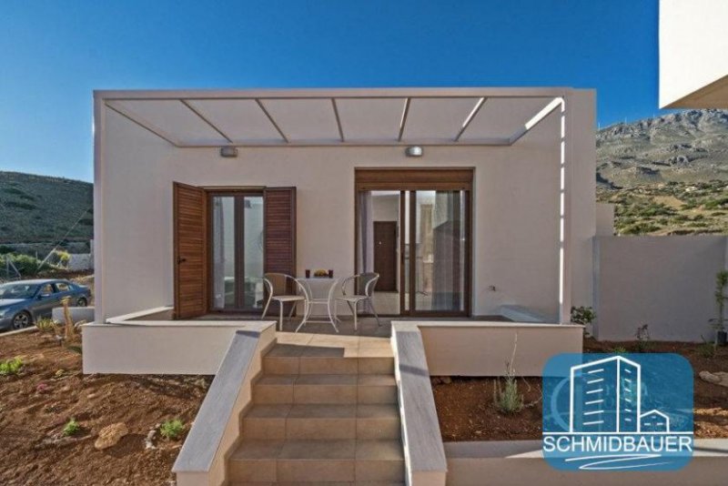 Triopetra Kreta, Triopetra: 3 neu gebaute Maisonette-Häuser mit Swimmingpool zu verkaufen Haus kaufen